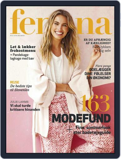 femina Denmark May 31st, 2018 Digital Back Issue Cover