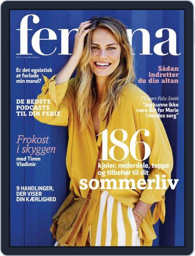 femina Denmark July 1st, 2018 Digital Back Issue Cover