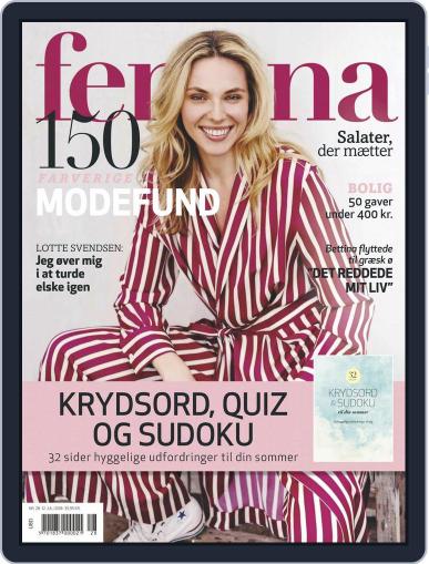 femina Denmark July 5th, 2018 Digital Back Issue Cover