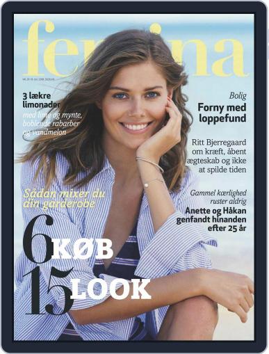 femina Denmark July 19th, 2018 Digital Back Issue Cover