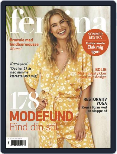 femina Denmark July 26th, 2018 Digital Back Issue Cover