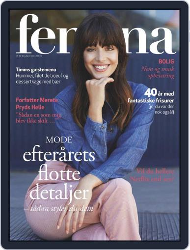 femina Denmark August 30th, 2018 Digital Back Issue Cover