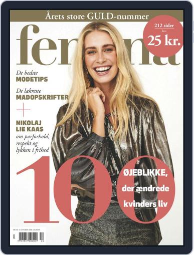 femina Denmark October 4th, 2018 Digital Back Issue Cover