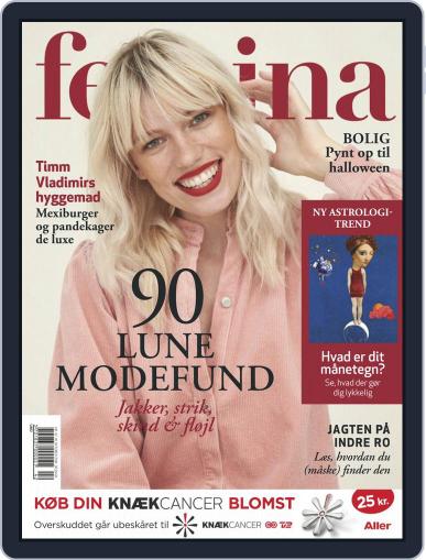 femina Denmark October 18th, 2018 Digital Back Issue Cover