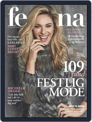 femina Denmark November 8th, 2018 Digital Back Issue Cover