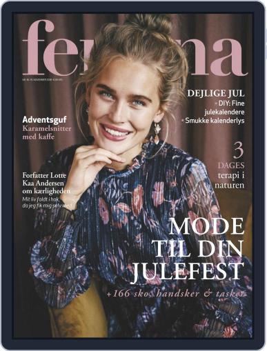 femina Denmark November 15th, 2018 Digital Back Issue Cover