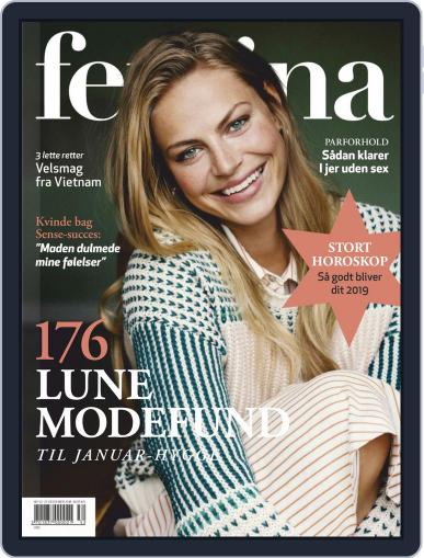 femina Denmark December 27th, 2018 Digital Back Issue Cover