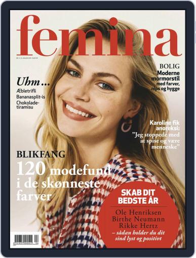 femina Denmark January 24th, 2019 Digital Back Issue Cover