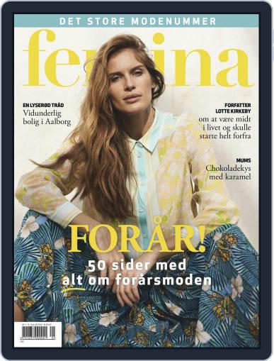 femina Denmark January 31st, 2019 Digital Back Issue Cover
