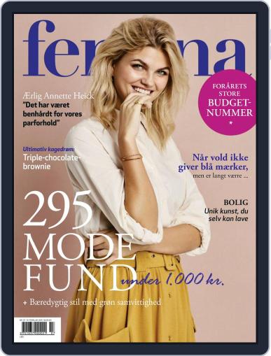 femina Denmark February 14th, 2019 Digital Back Issue Cover