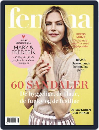 femina Denmark May 9th, 2019 Digital Back Issue Cover