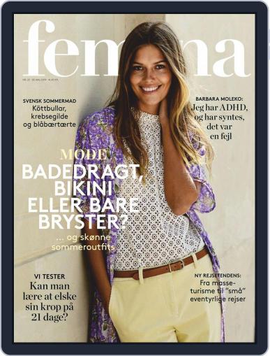 femina Denmark May 28th, 2019 Digital Back Issue Cover