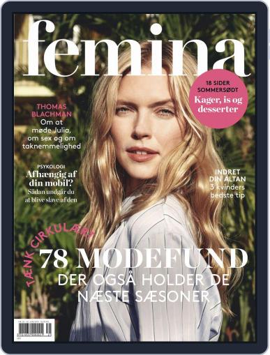 femina Denmark June 20th, 2019 Digital Back Issue Cover