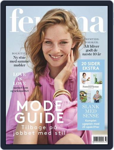 femina Denmark August 8th, 2019 Digital Back Issue Cover