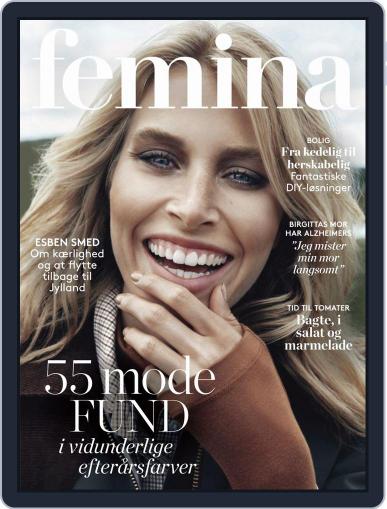 femina Denmark August 29th, 2019 Digital Back Issue Cover