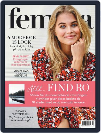 femina Denmark September 26th, 2019 Digital Back Issue Cover