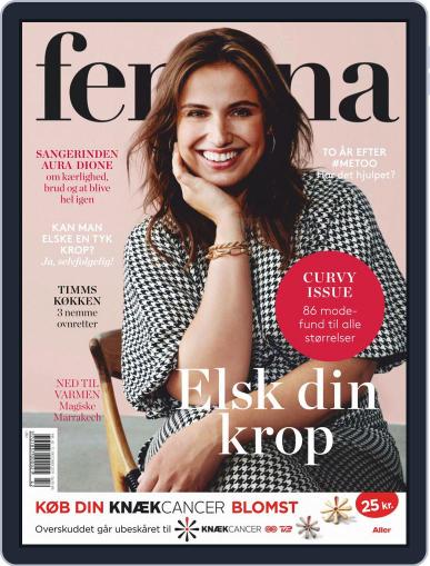 femina Denmark October 17th, 2019 Digital Back Issue Cover