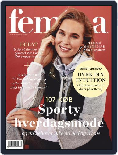 femina Denmark January 23rd, 2020 Digital Back Issue Cover