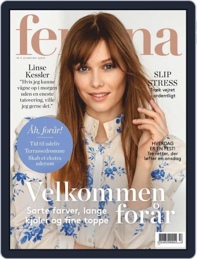 femina Denmark March 26th, 2020 Digital Back Issue Cover