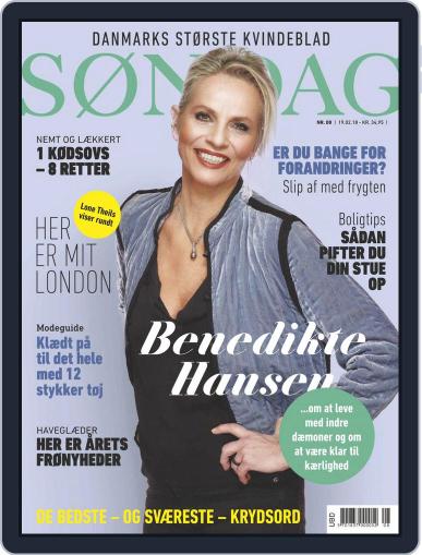 SØNDAG February 19th, 2018 Digital Back Issue Cover