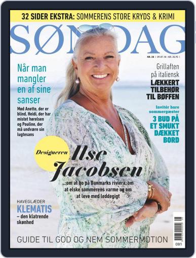 SØNDAG July 9th, 2018 Digital Back Issue Cover