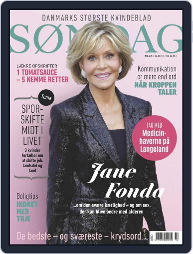 SØNDAG August 6th, 2018 Digital Back Issue Cover