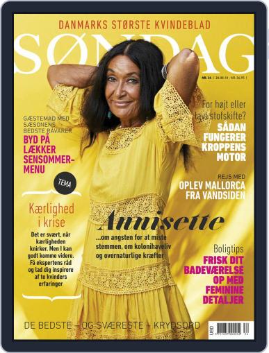 SØNDAG August 20th, 2018 Digital Back Issue Cover