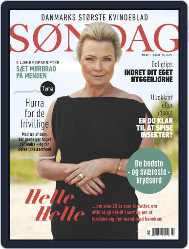 SØNDAG September 10th, 2018 Digital Back Issue Cover