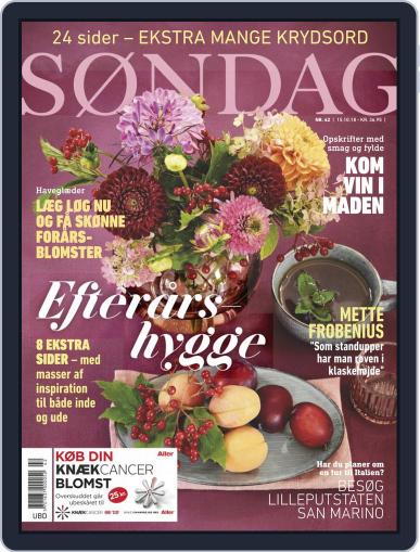 SØNDAG October 15th, 2018 Digital Back Issue Cover