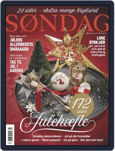 SØNDAG November 5th, 2018 Digital Back Issue Cover