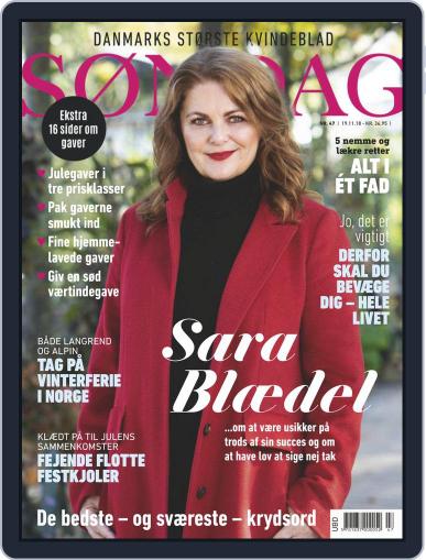 SØNDAG November 19th, 2018 Digital Back Issue Cover