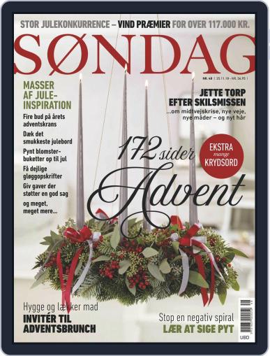 SØNDAG November 25th, 2018 Digital Back Issue Cover