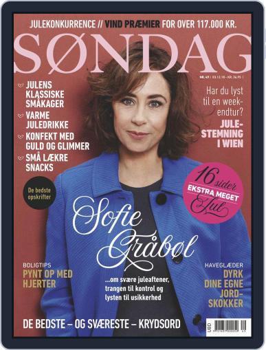 SØNDAG December 3rd, 2018 Digital Back Issue Cover
