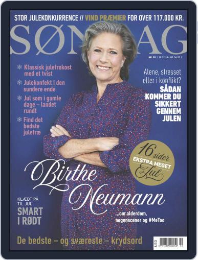 SØNDAG December 10th, 2018 Digital Back Issue Cover