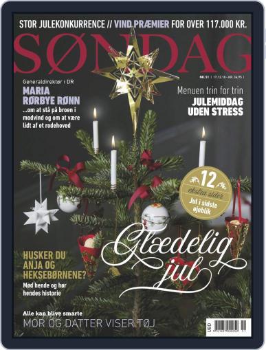 SØNDAG December 17th, 2018 Digital Back Issue Cover