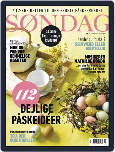 SØNDAG April 8th, 2019 Digital Back Issue Cover