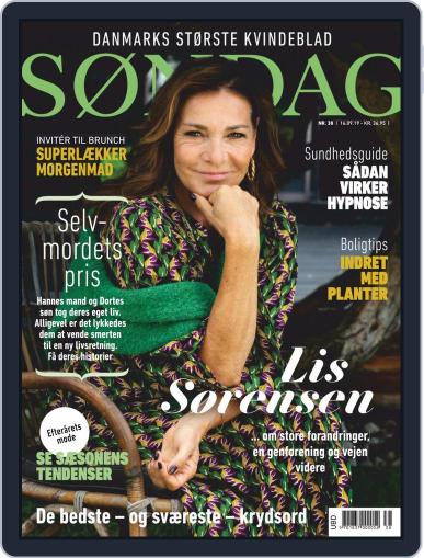 SØNDAG September 16th, 2019 Digital Back Issue Cover