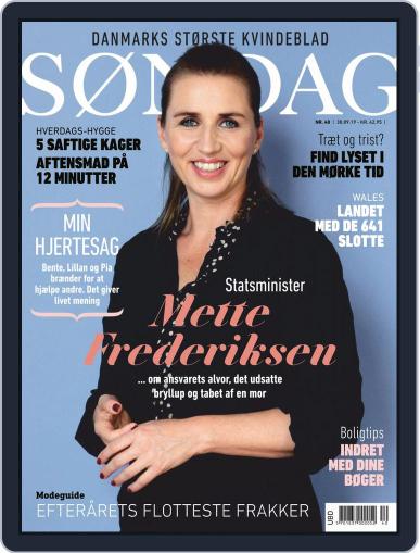 SØNDAG September 30th, 2019 Digital Back Issue Cover