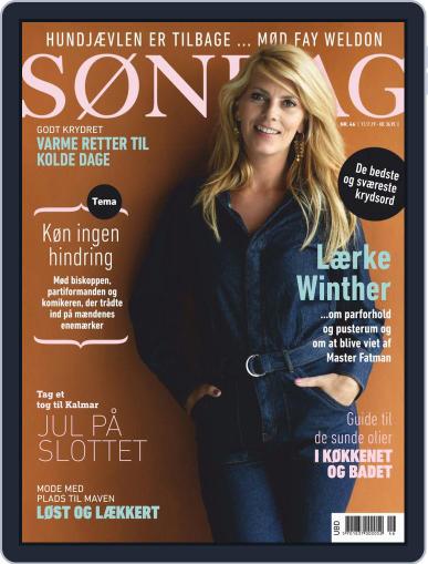 SØNDAG November 11th, 2019 Digital Back Issue Cover