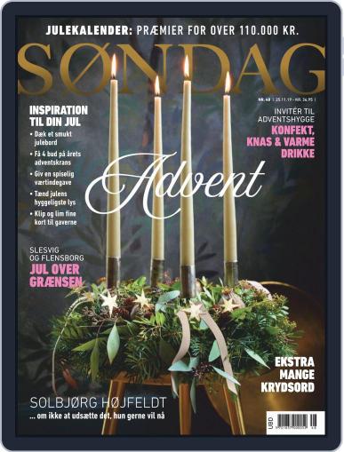 SØNDAG November 25th, 2019 Digital Back Issue Cover