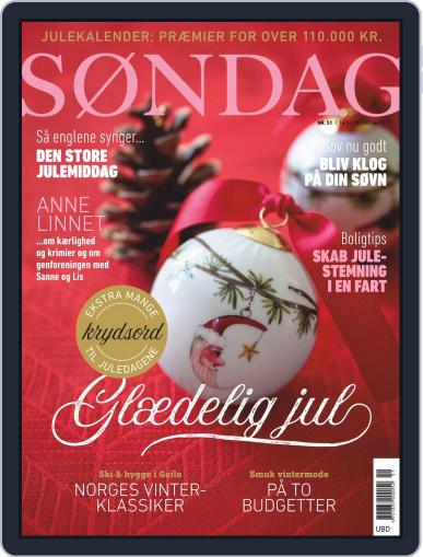 SØNDAG December 16th, 2019 Digital Back Issue Cover