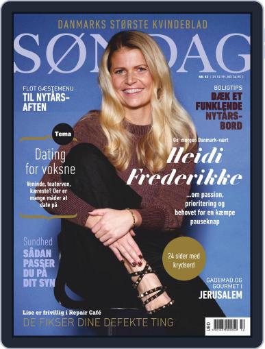 SØNDAG December 21st, 2019 Digital Back Issue Cover