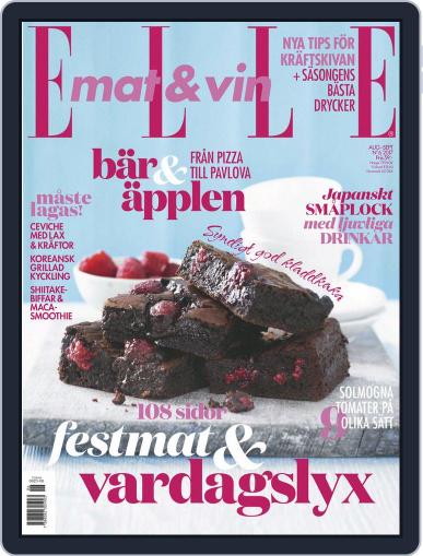Elle Mat & Vin August 1st, 2017 Digital Back Issue Cover