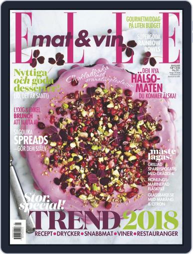Elle Mat & Vin January 1st, 2018 Digital Back Issue Cover