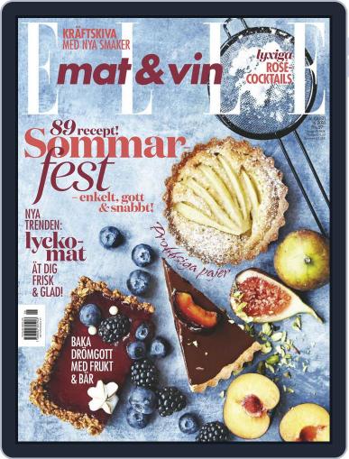 Elle Mat & Vin August 1st, 2018 Digital Back Issue Cover