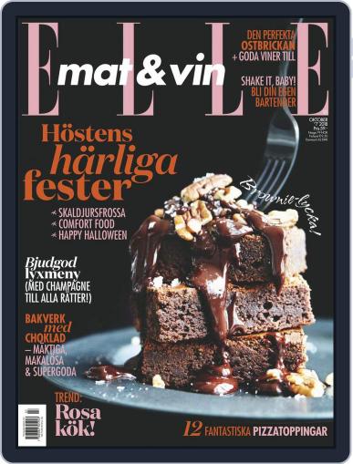 Elle Mat & Vin October 1st, 2018 Digital Back Issue Cover