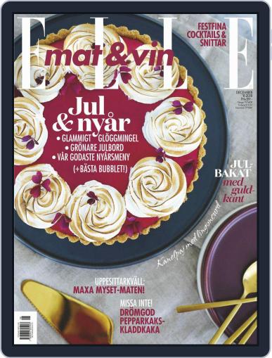 Elle Mat & Vin November 1st, 2018 Digital Back Issue Cover