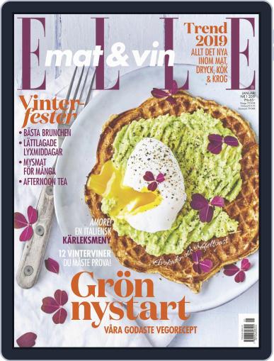 Elle Mat & Vin January 1st, 2019 Digital Back Issue Cover