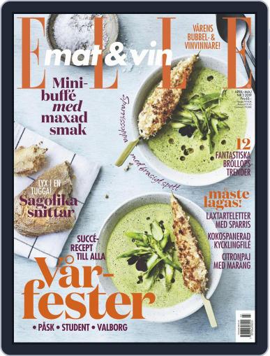 Elle Mat & Vin April 1st, 2019 Digital Back Issue Cover