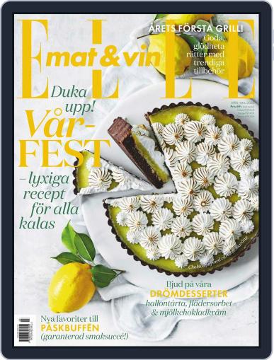 Elle Mat & Vin April 1st, 2020 Digital Back Issue Cover